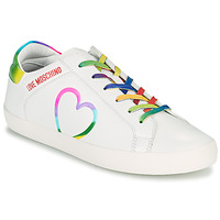 Zapatos Mujer Zapatillas bajas Love Moschino JA15442G1E Blanco / Multicolor