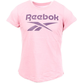 textil Niños Camisetas manga corta Reebok Sport  Rosa