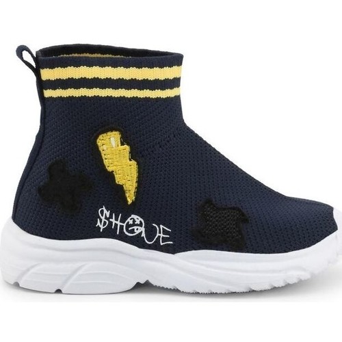 Zapatos Hombre Deportivas Moda Shone 1601-005 Navy/Yellow Azul