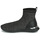 Zapatos Mujer Zapatillas altas MICHAEL Michael Kors BODIE BOOTIE Negro / Plateado