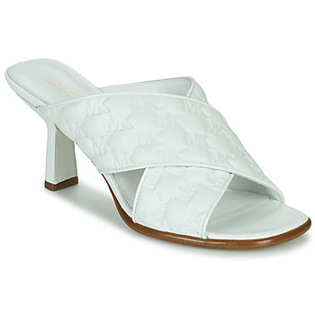 Zapatos Mujer Zuecos (Mules) MICHAEL Michael Kors GIDEON MULE Blanco