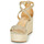 Zapatos Mujer Sandalias MICHAEL Michael Kors SERENA WEDGE ESPADRILLE Oro