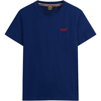 textil Hombre Camisetas manga corta Superdry 235552 Azul