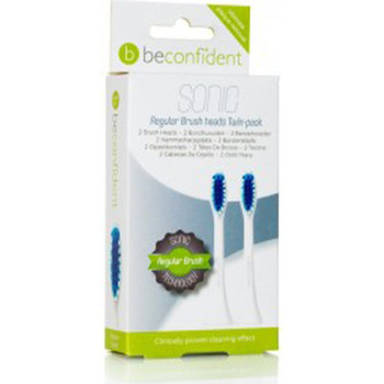 Belleza Tratamiento corporal Beconfident Sonic Toothbrush Heads Regular White Lote 