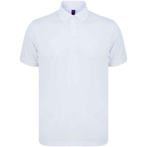textil Hombre Tops y Camisetas Henbury Piqu Blanco