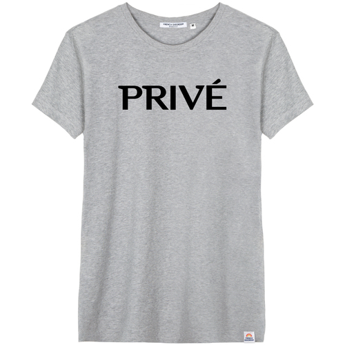 textil Mujer Camisetas manga larga French Disorder T-shirt femme  Prive Gris