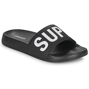 Zapatos Mujer Chanclas Superdry Code Core Pool Slide Negro