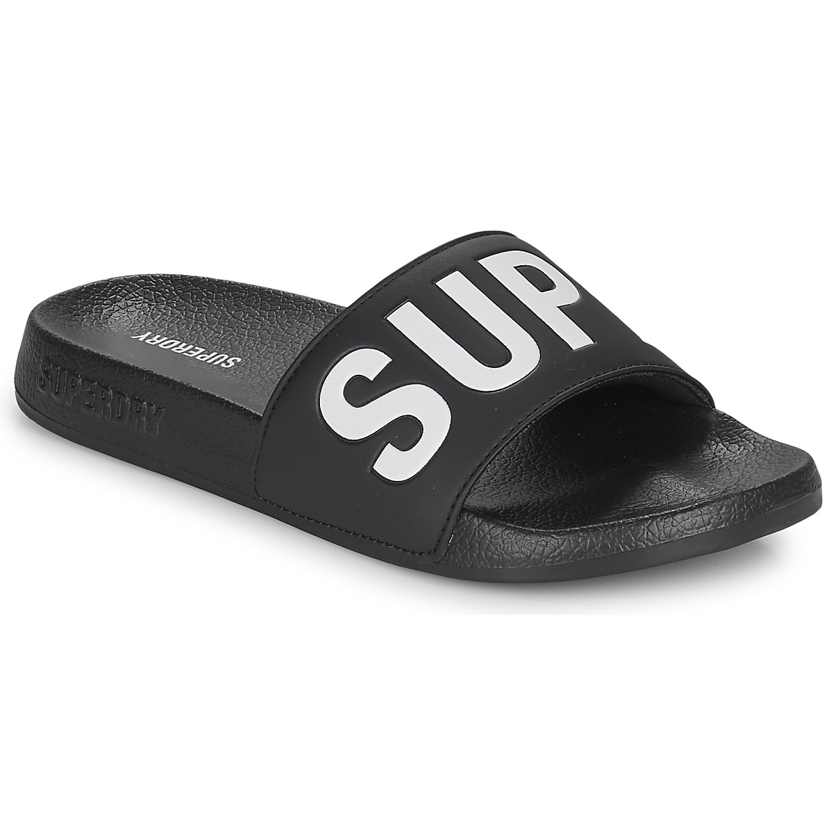 Zapatos Mujer Chanclas Superdry Code Core Pool Slide Negro
