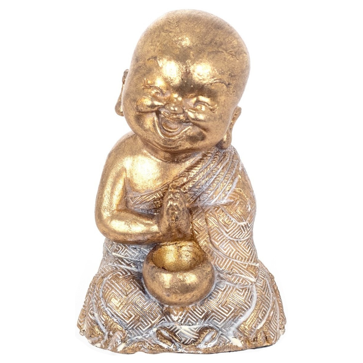 Casa Figuras decorativas Signes Grimalt Figura de Buda Oro
