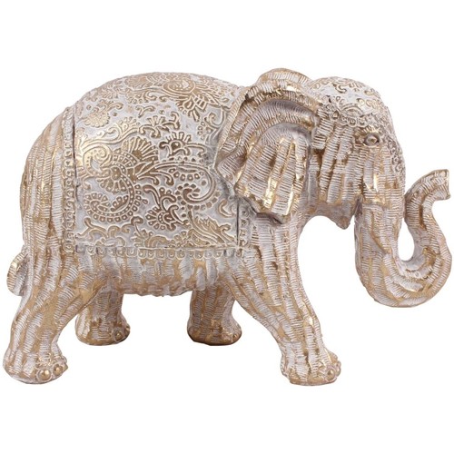 Casa Figuras decorativas Signes Grimalt Figura de Elefante Blanco