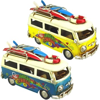 Casa Figuras decorativas Signes Grimalt Autobus Set 2 U Multicolor