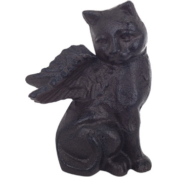 Casa Figuras decorativas Signes Grimalt Gato con alas Negro