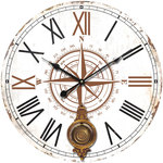 Reloj Pared Brújula