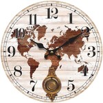Reloj Pared Mundo