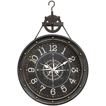 Casa Relojes Signes Grimalt Reloj Pared Brújula Negro