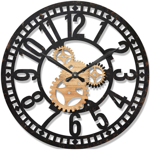 Casa Relojes Signes Grimalt Reloj Pared Negro