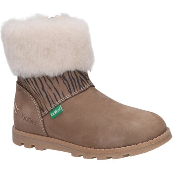 Zapatos Niña Botas de nieve Kickers 878681-10 NONOFUR GOLF Beige