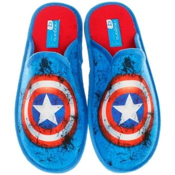 Zapatos Niño Pantuflas Niagara Zapatilla casa Capitán América -6357 infantil color azul Azul