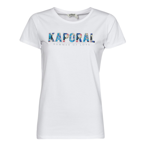 textil Mujer Camisetas manga corta Kaporal KECIL Blanco