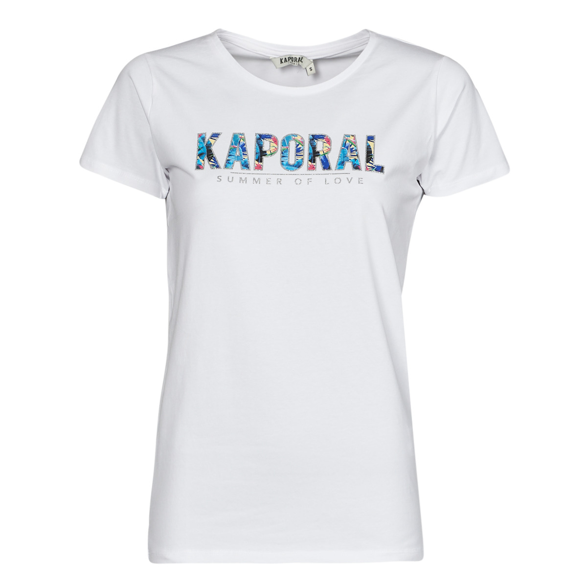 textil Mujer Camisetas manga corta Kaporal KECIL Blanco