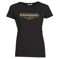 textil Mujer Camisetas manga corta Kaporal KALIN Negro