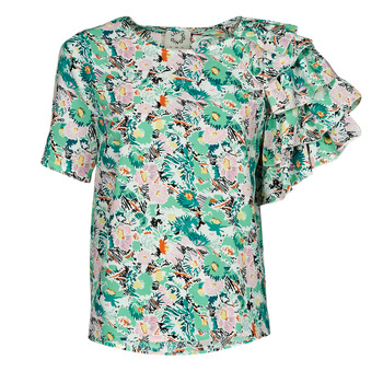 textil Mujer Tops / Blusas Molly Bracken LAL223AP Verde