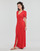 textil Mujer Vestidos largos Naf Naf KATOU Rojo