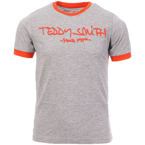 textil Niño Tops y Camisetas Teddy Smith  Gris
