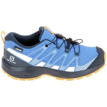 Zapatos Niño Zapatillas bajas Salomon Xa Pro V8 Jr CSWP Bleu Azul