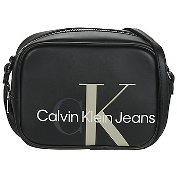 Bolsos Mujer Bandolera Calvin Klein Jeans SCULPTED MONO CAMERA BAG Negro