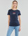 textil Mujer Camisetas manga corta Tommy Jeans TJW SKINNY ESSENTIAL LOGO 1 SS Marino