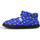 Zapatos Pantuflas Nuvola. Boot Home Printed 21 Bugs Azul