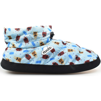 Zapatos Pantuflas Nuvola. Boot Home Printed 21 Mostro LT.Blue