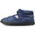 Zapatos Pantuflas Nuvola. Boot Home Marbled Suela de Goma Azul