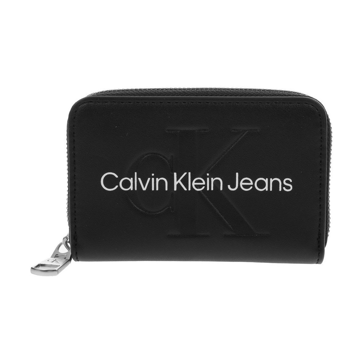 Bolsos Mujer Cartera Calvin Klein Jeans Accordion Zip Around Negro