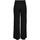 textil Mujer Pantalones Only ONLNEW TESSA WIDE PANT KNT Negro