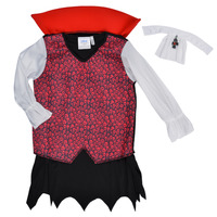 textil Niño Disfraces Fun Costumes COSTUME ENFANT VAMPIRE SCAMP Multicolor