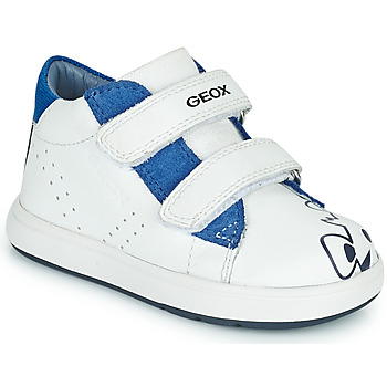 Zapatos Niños Zapatillas bajas Geox B BIGLIA BOY Blanco / Azul