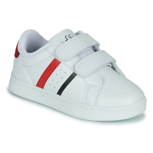 Zapatos Niños Zapatillas bajas Kappa ALPHA 2V Blanco / Rojo