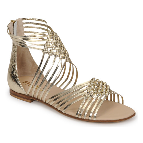 Zapatos Mujer Sandalias Fru.it 7479-100-PLATINO Oro