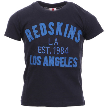 textil Niños Camisetas manga corta Redskins  Azul
