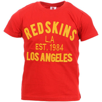 textil Niños Camisetas manga corta Redskins  Rojo