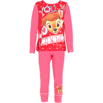 textil Niña Pijama Disney  Rojo