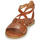 Zapatos Mujer Sandalias Elue par nous Lescot Camel