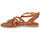 Zapatos Mujer Sandalias Elue par nous Lescot Camel