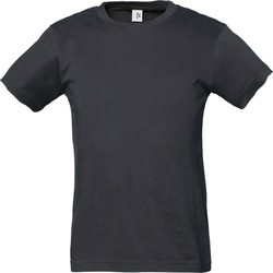 textil Niño Camisetas manga corta Tee Jays Power Gris