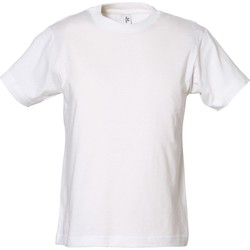 textil Niño Tops y Camisetas Tee Jays Power Blanco