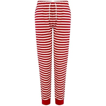 textil Mujer Pantalones Skinni Fit SK085 Rojo