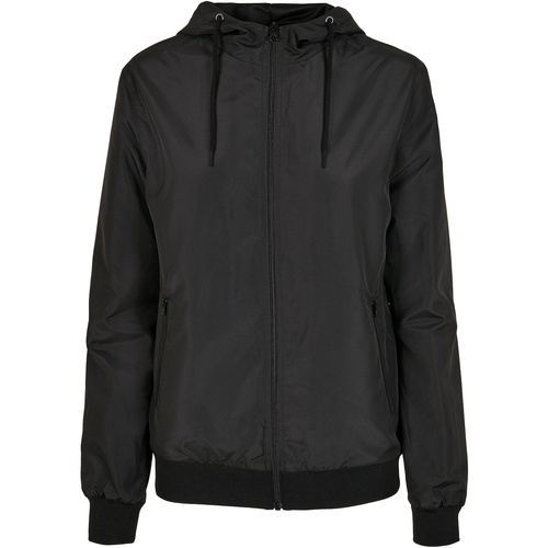 textil Mujer cazadoras Build Your Brand Windrunner Negro
