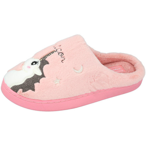 Zapatos Mujer Pantuflas L&R Shoes 3677 Rosa